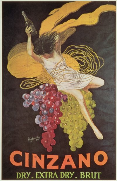 「シンツァーノ」のポスター広告、1920 作： Leonetto Cappiello